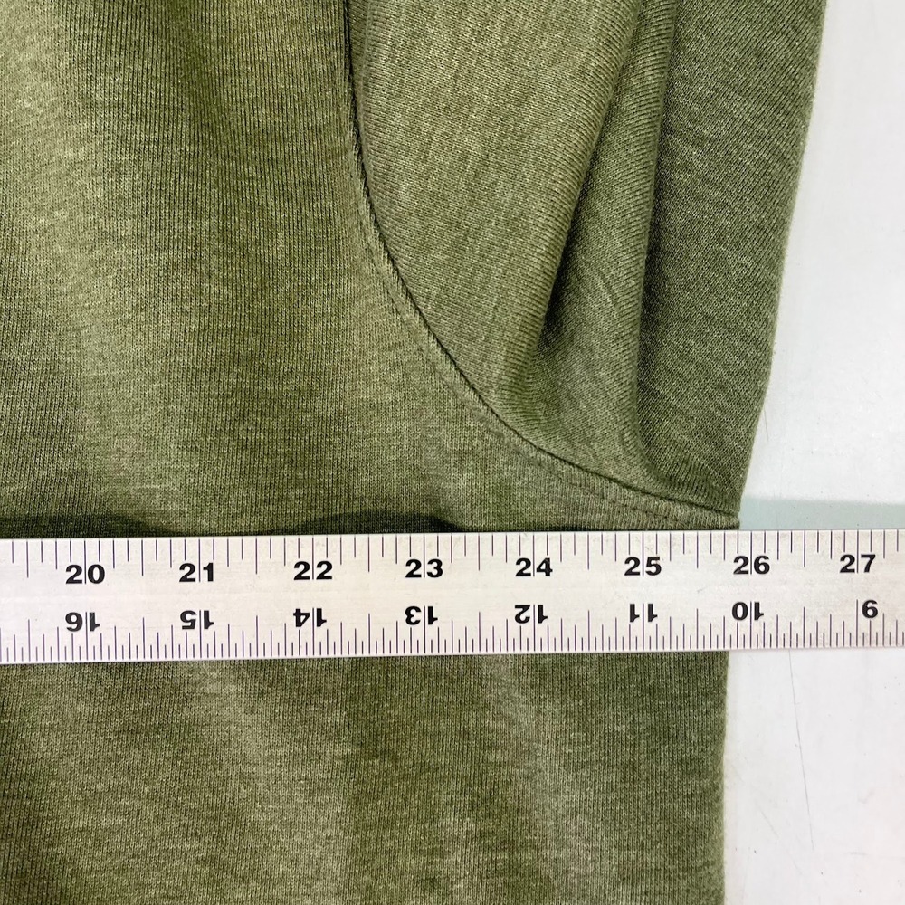 True Nation Men's Henley Hoodie Button Neck Heathered Hooded Sweatshirt Size XXL - Picture 13 of 14